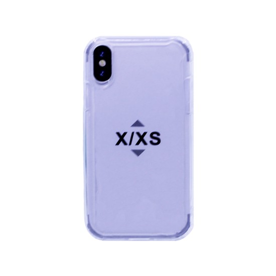 Silicone Hard Corners Case For Apple iPhone X/XS Transparent